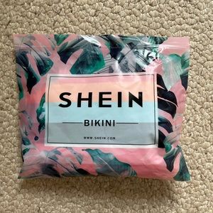 SHEIN 2 Piece Colorful Striped Bathing Suit